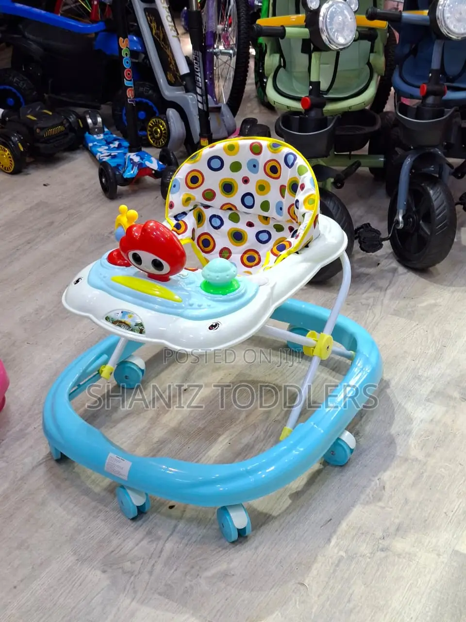 Premium Baby Walker With Activity Tray and Wheels
