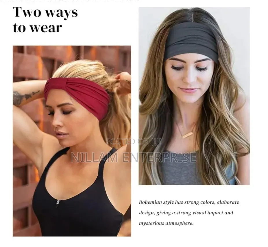 Wide Headbands for Women