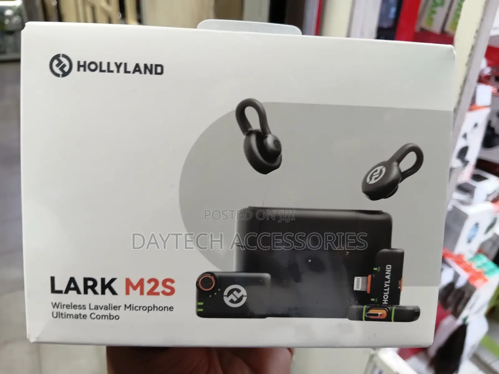 Hollyland Lark M2S Mini Combo Wireless Lavalier Microphone