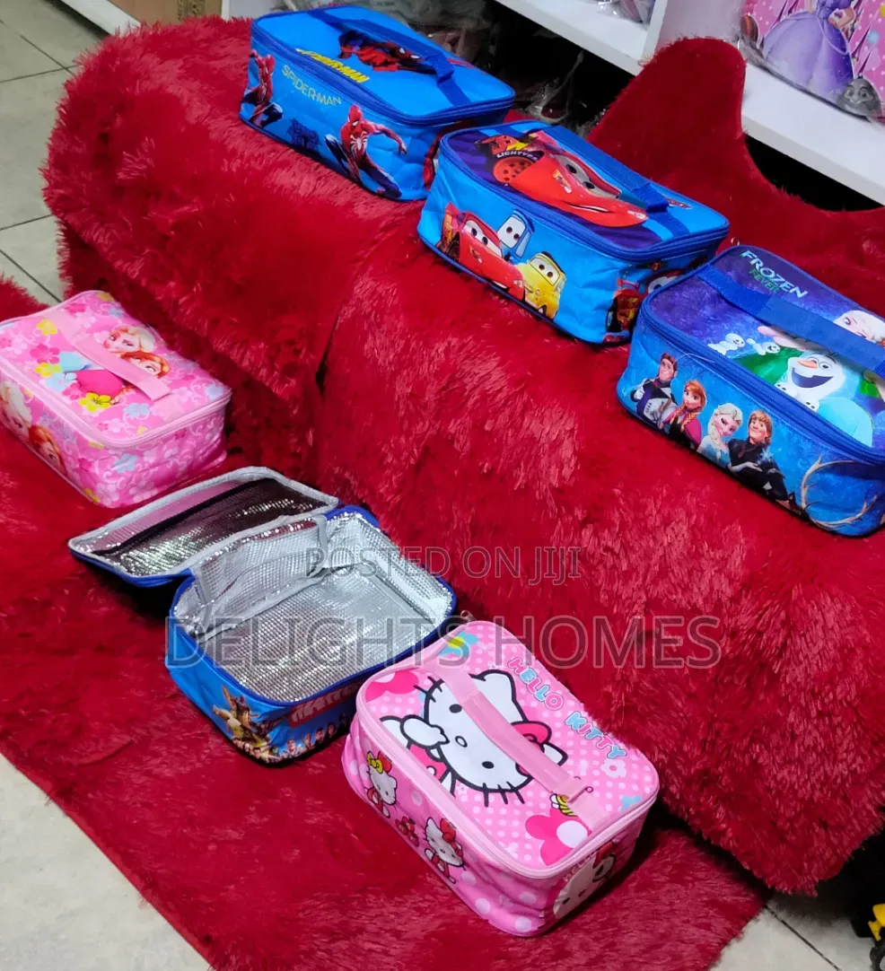 Cute Disney Cartoon Kids Lunch Box Bag_tt