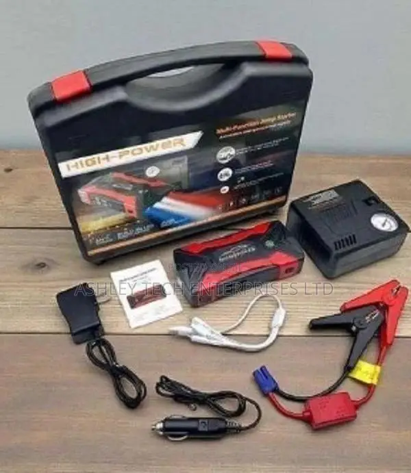 Professional Jump Starter Kit for Cars, SUVs Motorcycles