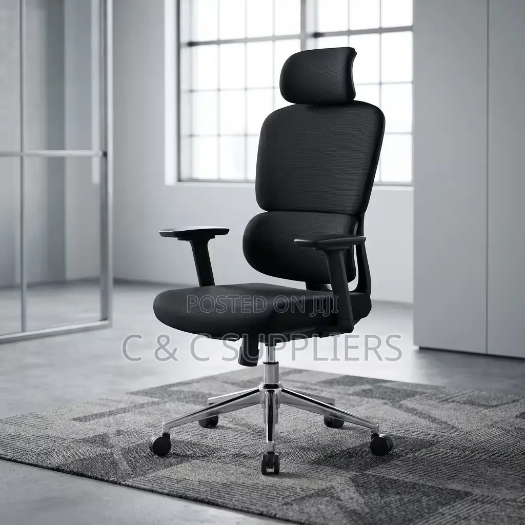 Orthopedic Fabric Swivel Computer Chair