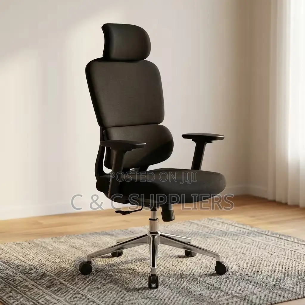 Orthopedic Fabric Swivel Computer Chair