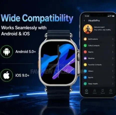 ZT-12 ULTRA 2 7 IN 1 Smart Watch Plus FREE EARPODS
