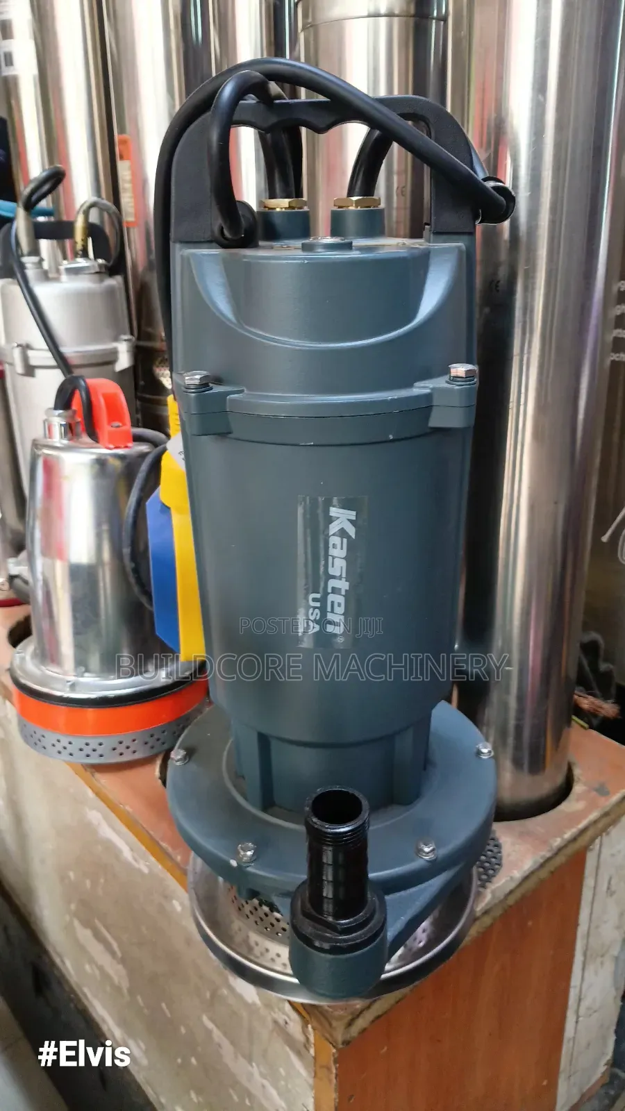 1hp Kasten USA Submersible Water Pump With Float Switch