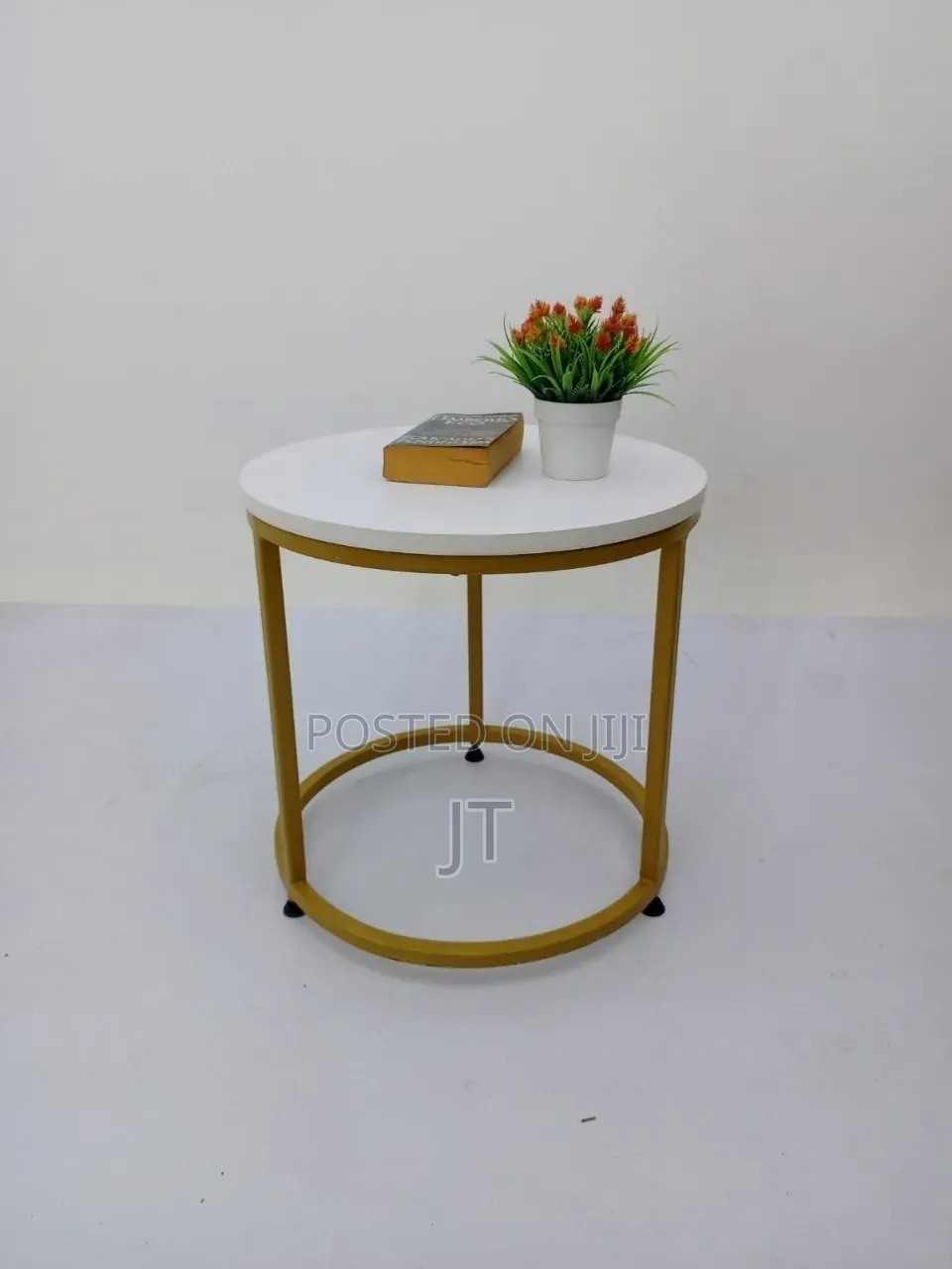 Nobel Wooden Round Coffee Table (50cm Diameter X 45cm )