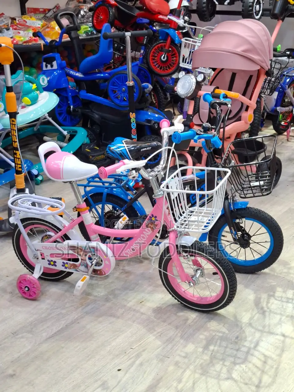 Children Bikes With Training Wheels (3–5 Years)