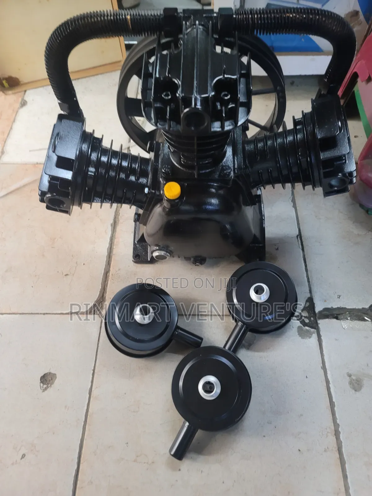 3080 Air Compressor Head Sparepart/3pistons Compressor Head