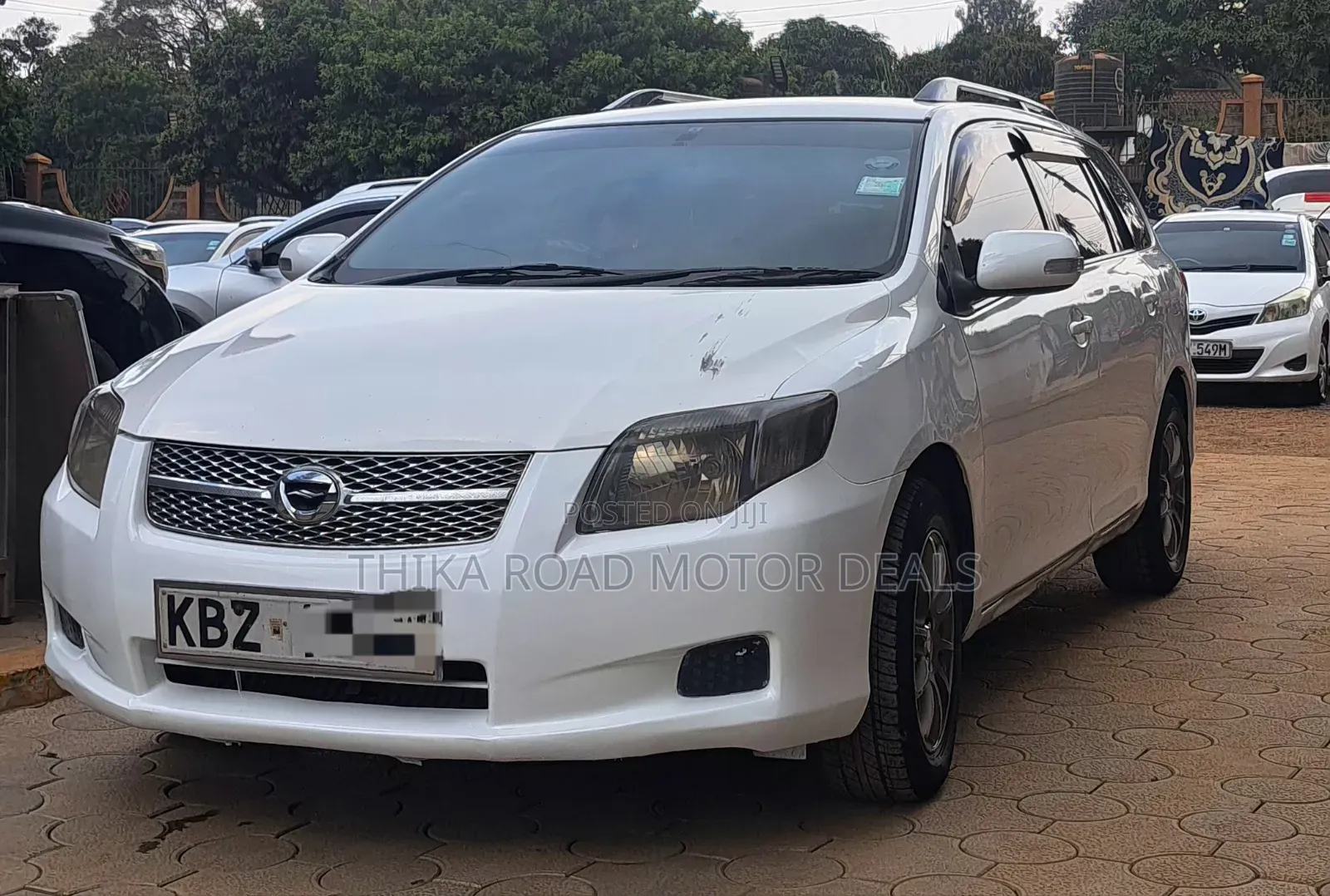 Toyota Corolla Fielder 2007 White