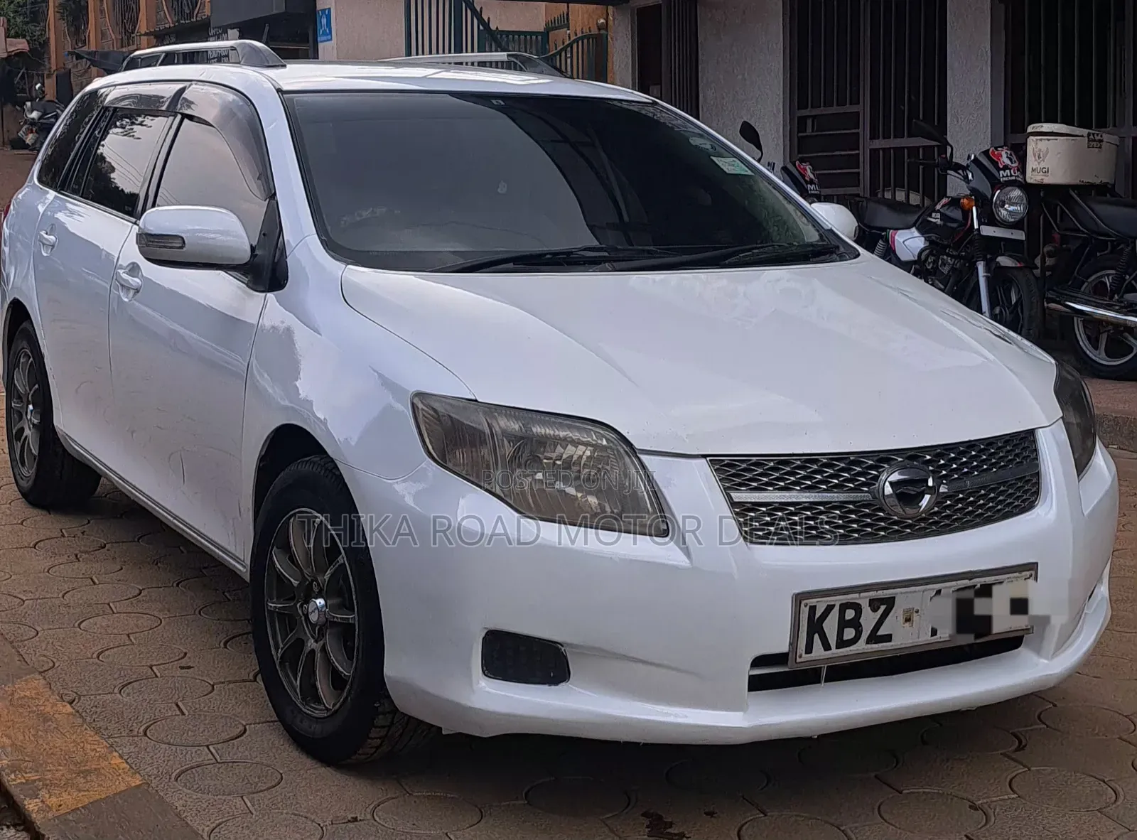 Toyota Corolla Fielder 2007 White