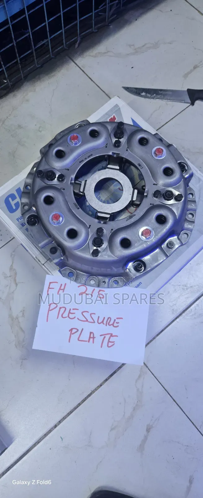 Mitsubishi Fh 215 Pressure Plates