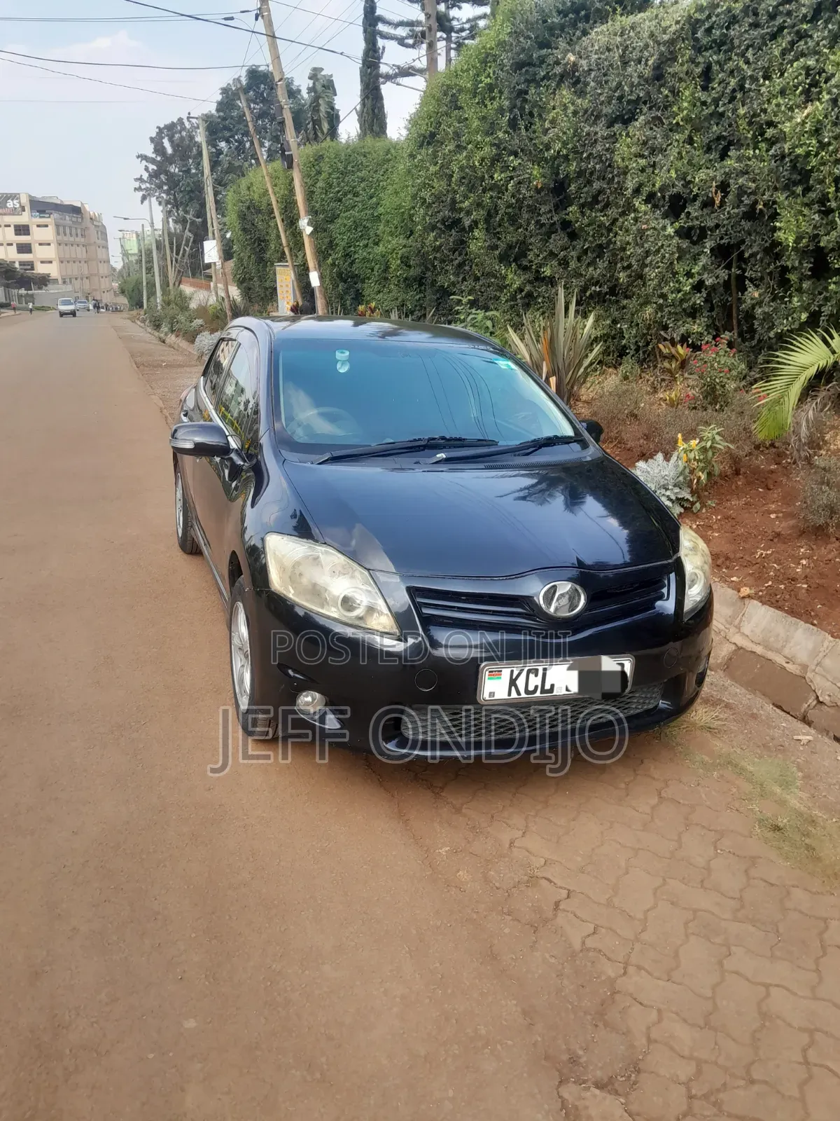 Toyota Auris 2010 Black