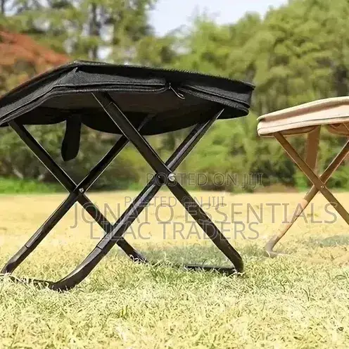 Camping Stool _ Black
