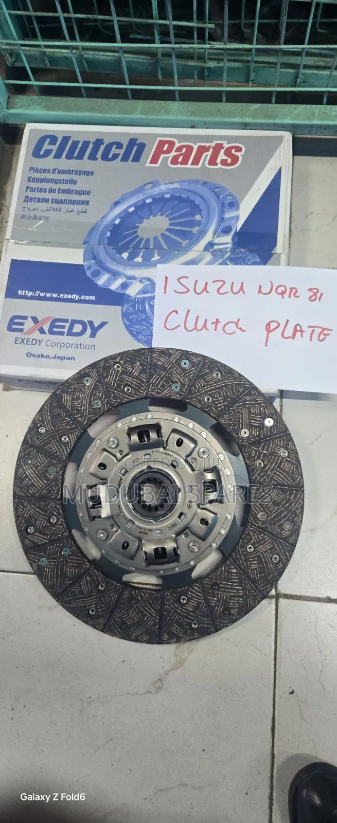 Isuzu Nqr81or 700p Clutch Plate