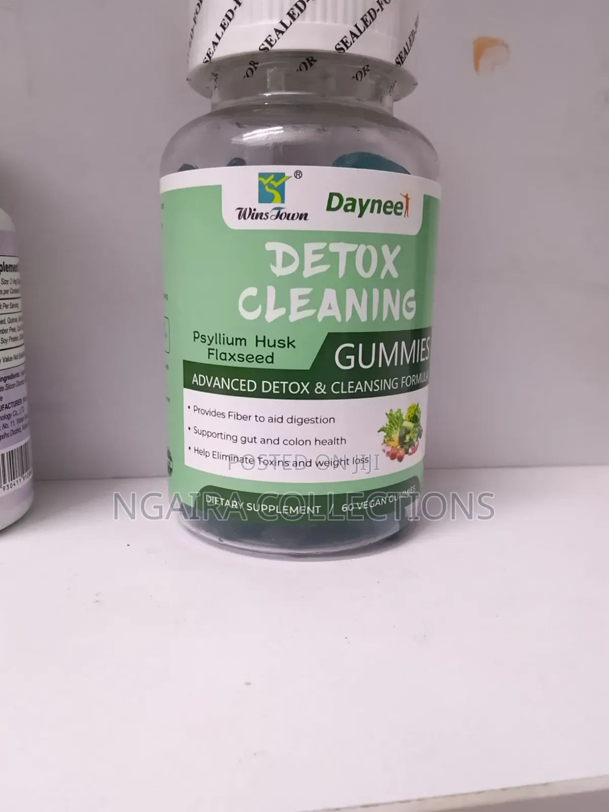 DETOX CLEANING - Psyllium Husk Flaxseed Gummies . ADVANCED FORMULA