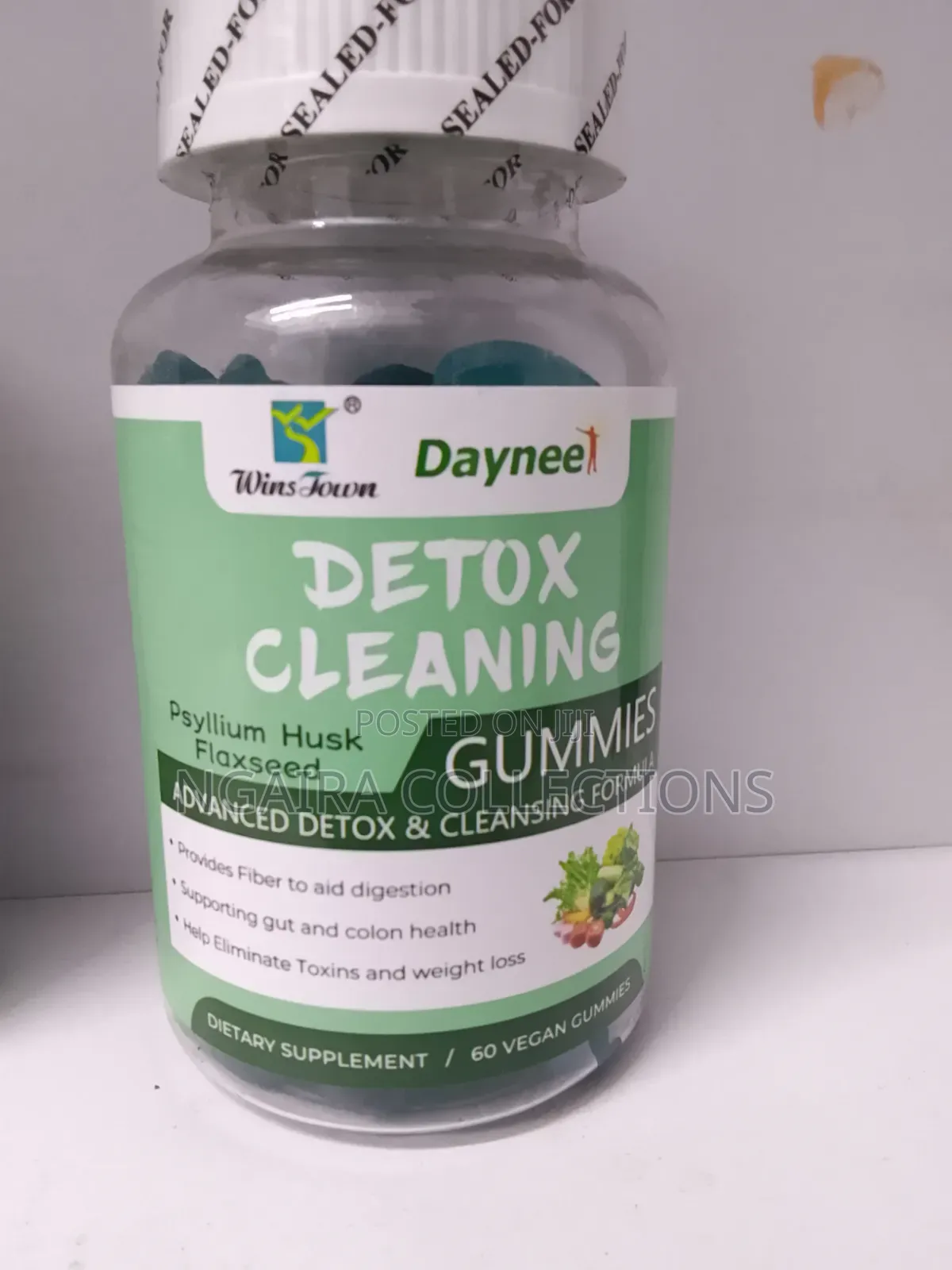 DETOX CLEANING - Psyllium Husk Flaxseed Gummies . ADVANCED FORMULA