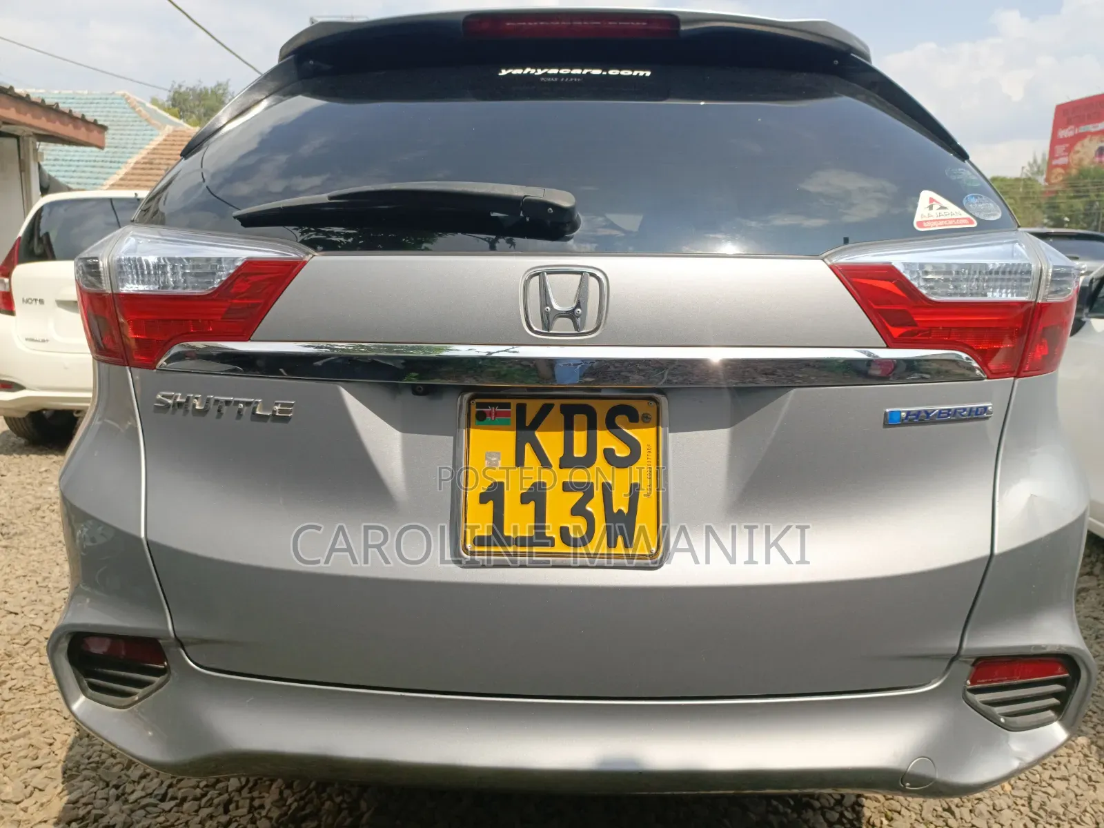 Honda Fit Shuttle 2016 Silver