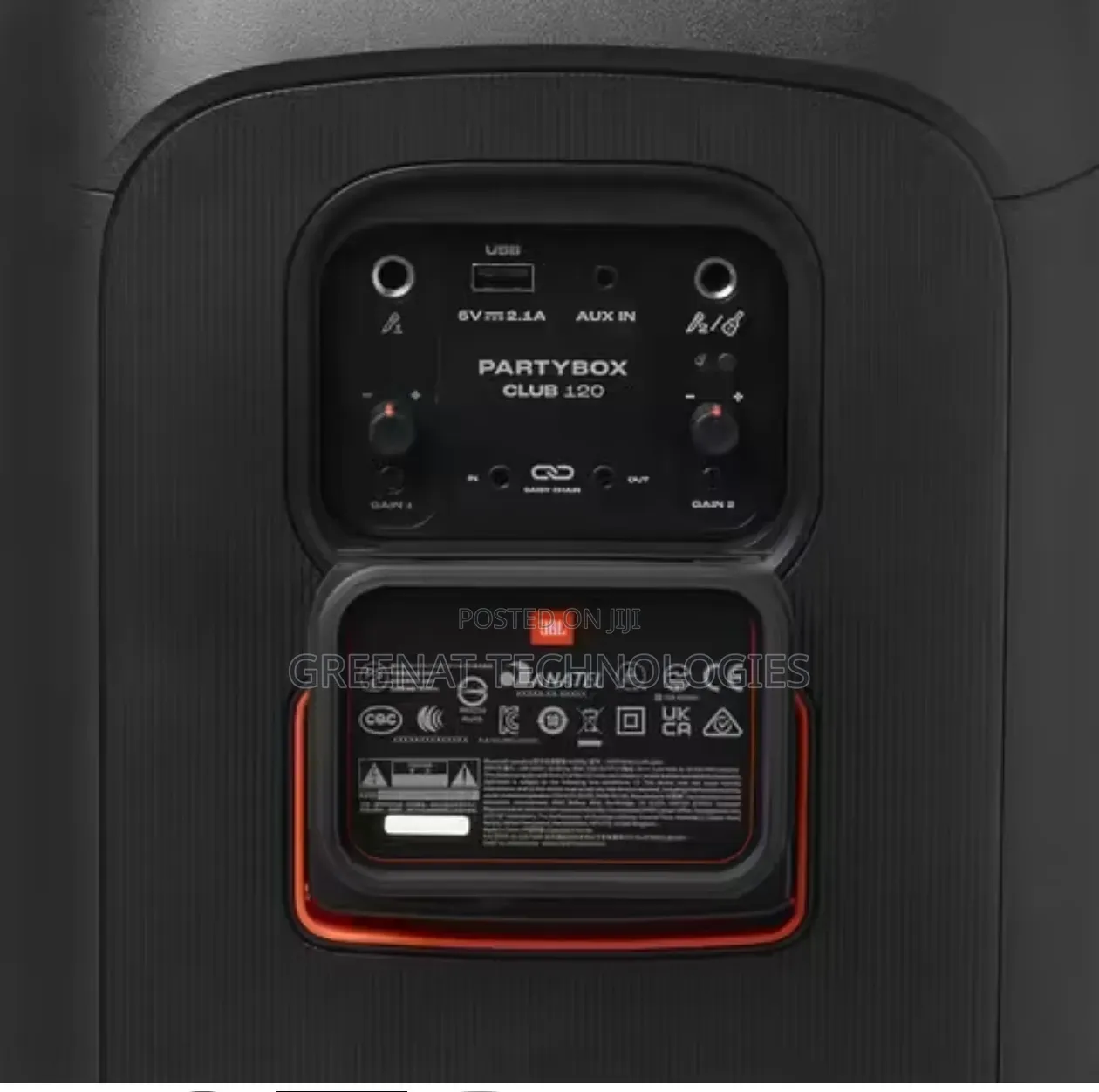 JBL Partybox Club 120 160Watts RMS JBL Original Pro Sound 12hrs Play