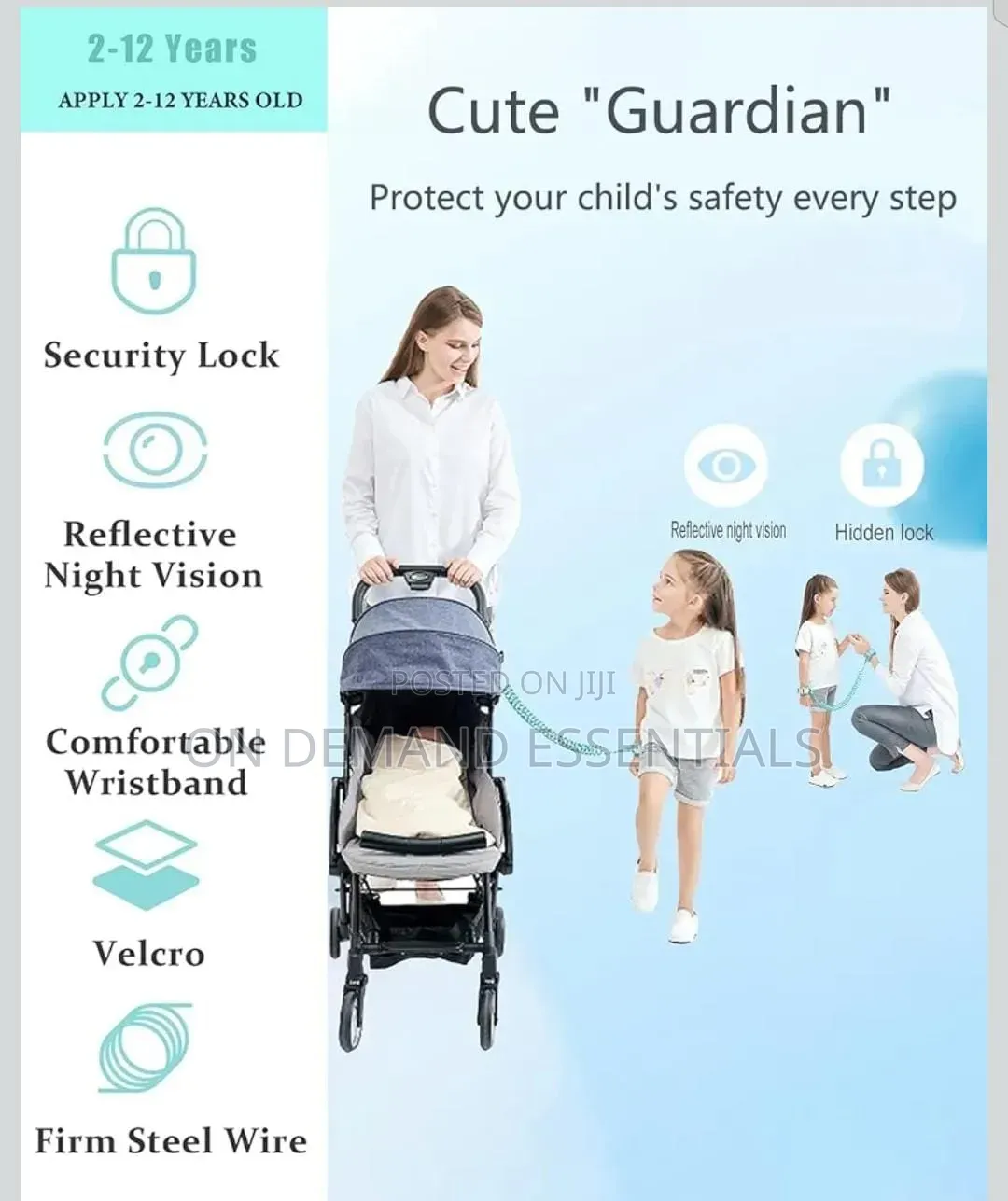 Kids Anti Lost Walking Harness Rope