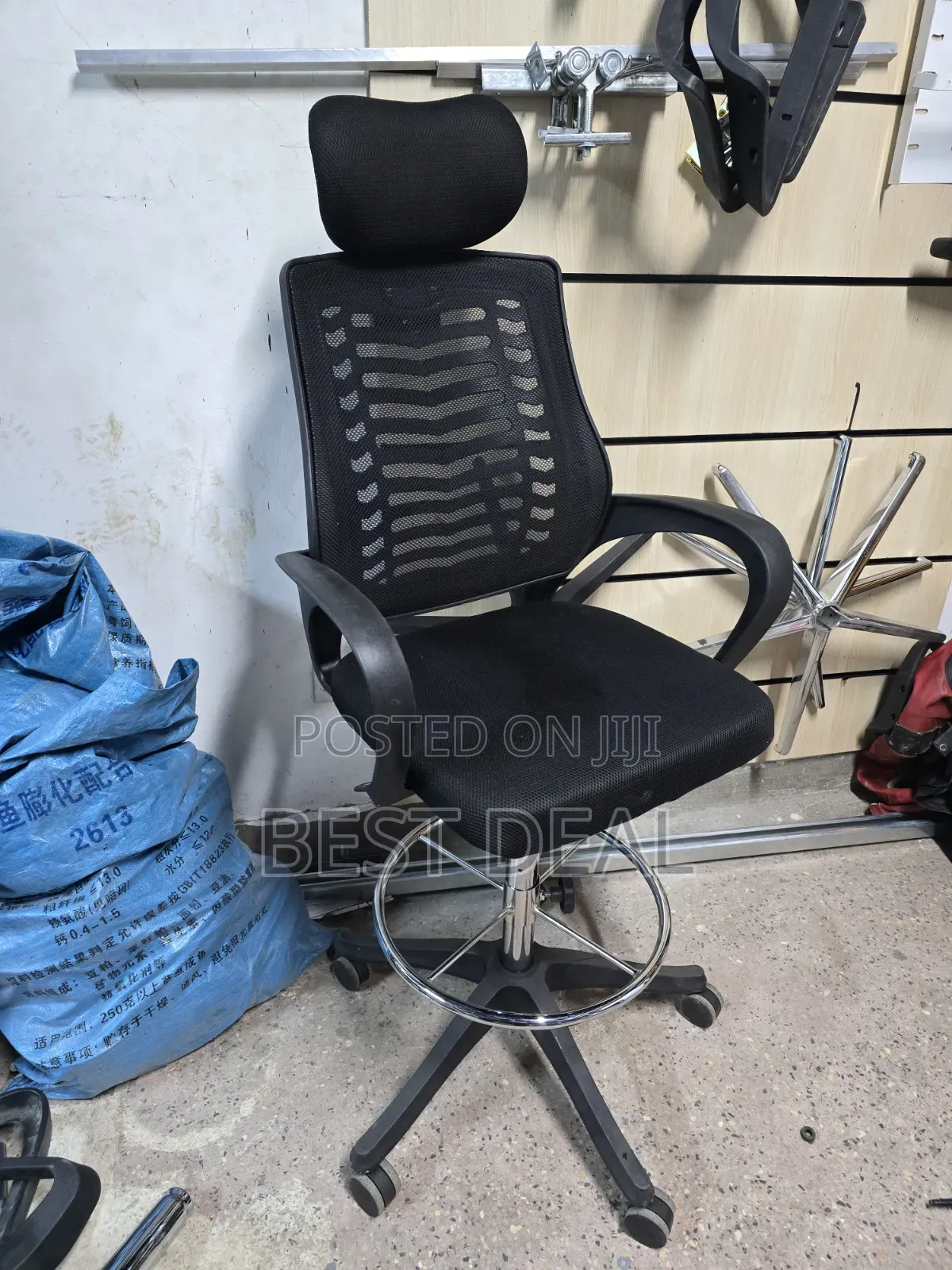 Cashier Counter Draughtsman Ergonomic Headrest Chair