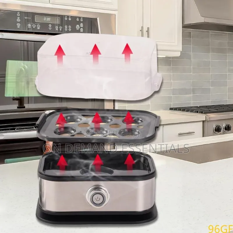 Electric Egg Boiler With Water Measuring Cup