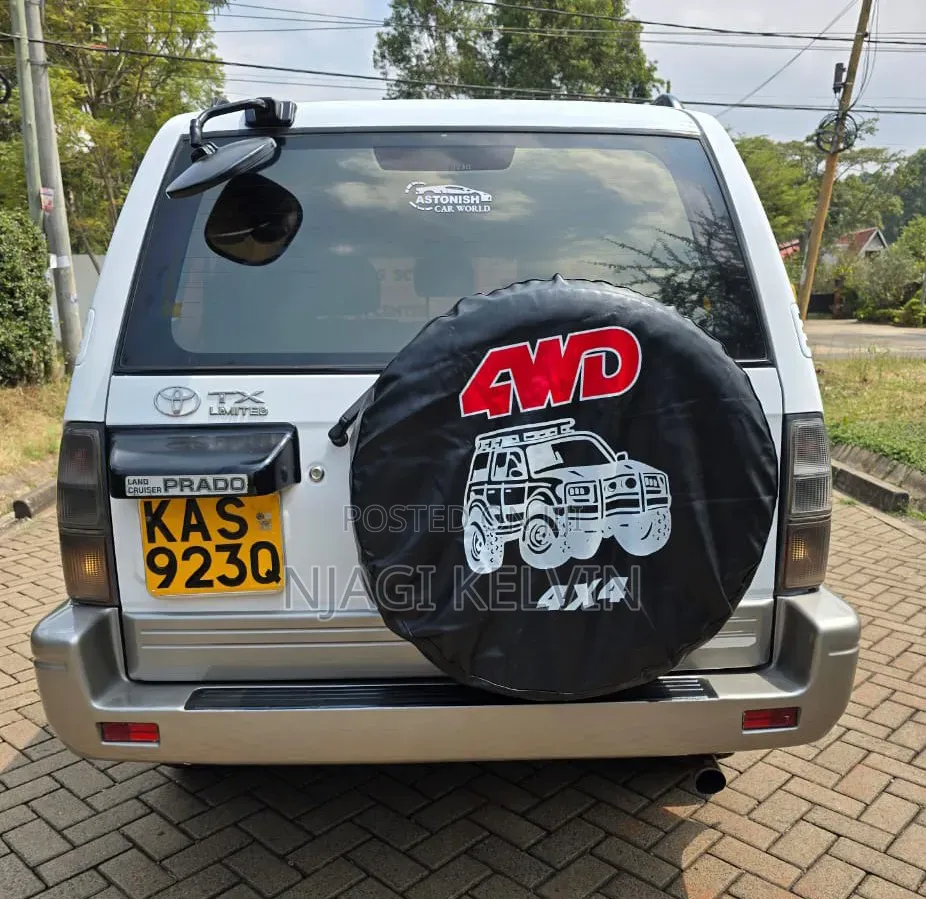 Toyota Land Cruiser Prado 3.0 TD 1998 White