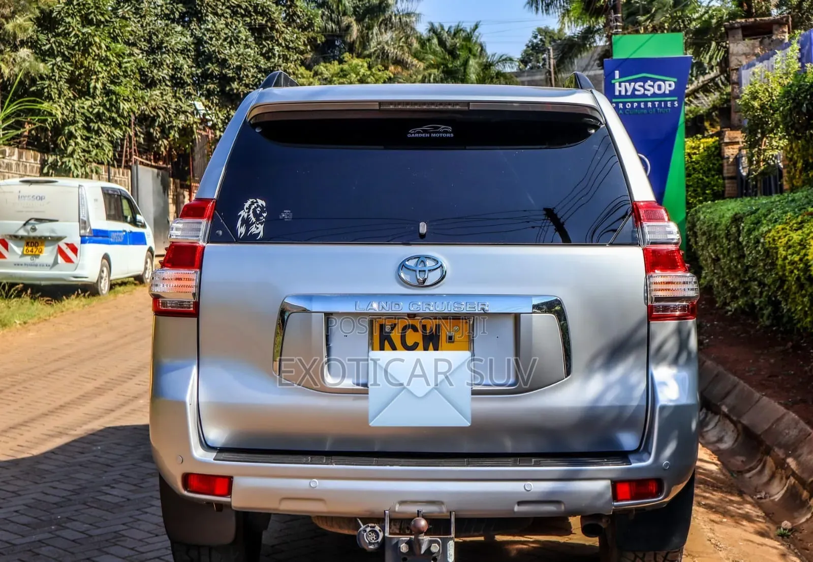 Toyota Land Cruiser Prado 3.0 TD 2012 Silver