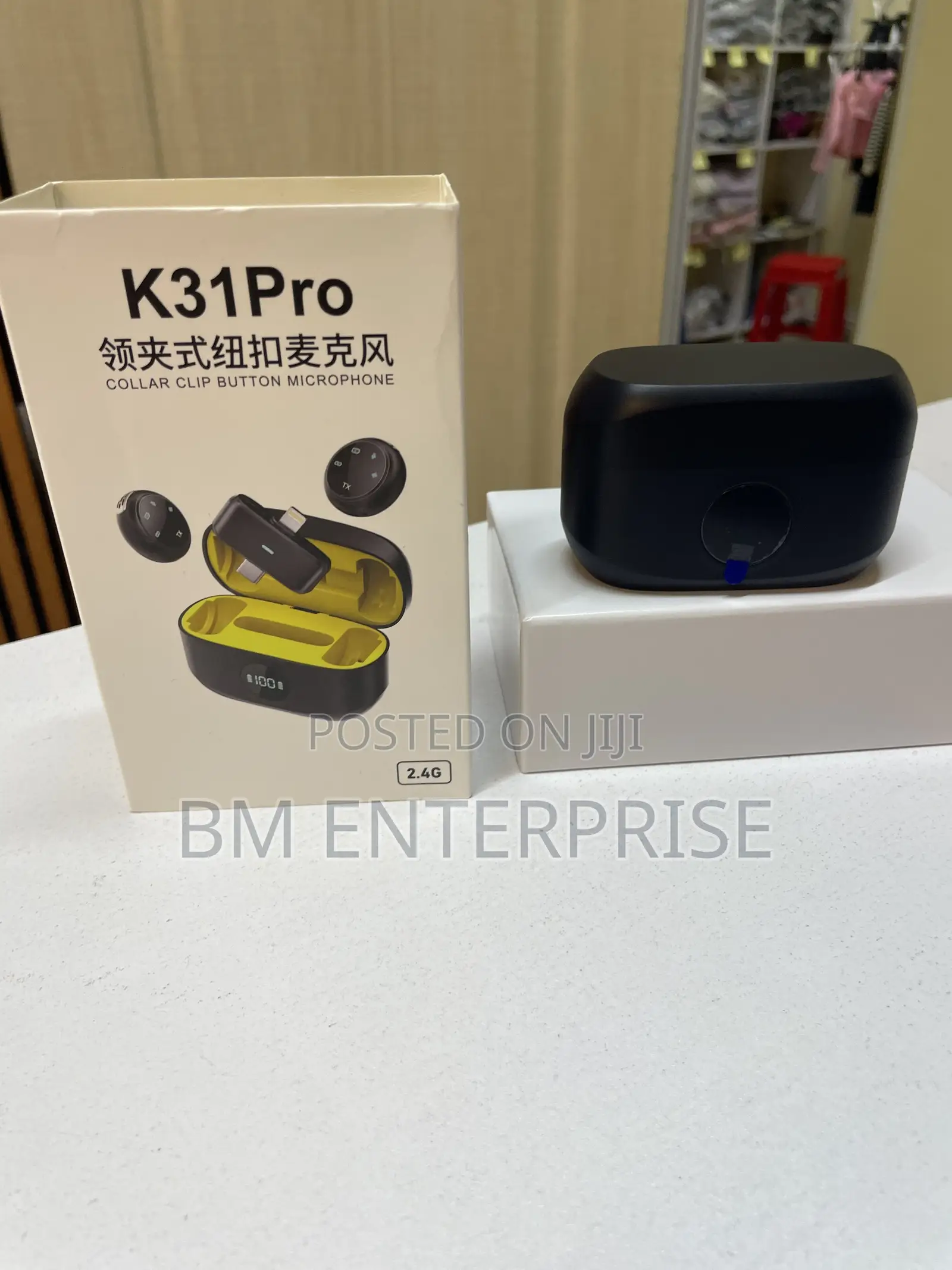  Collar Clip Magnetic Wireless Microphones