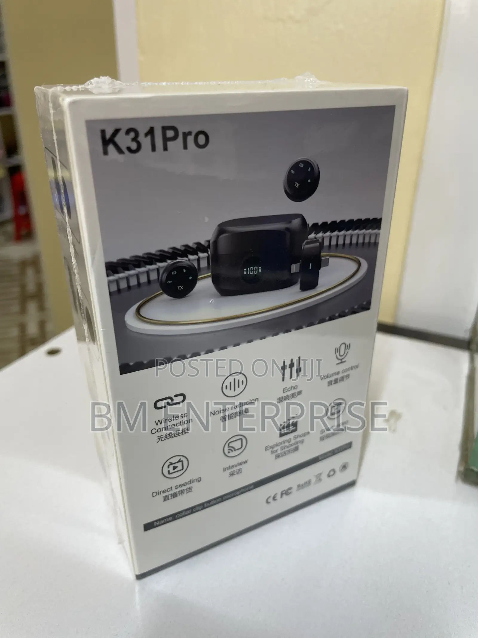  Pro Magnetic Wireless Mics Compatible With Type C/Lightning