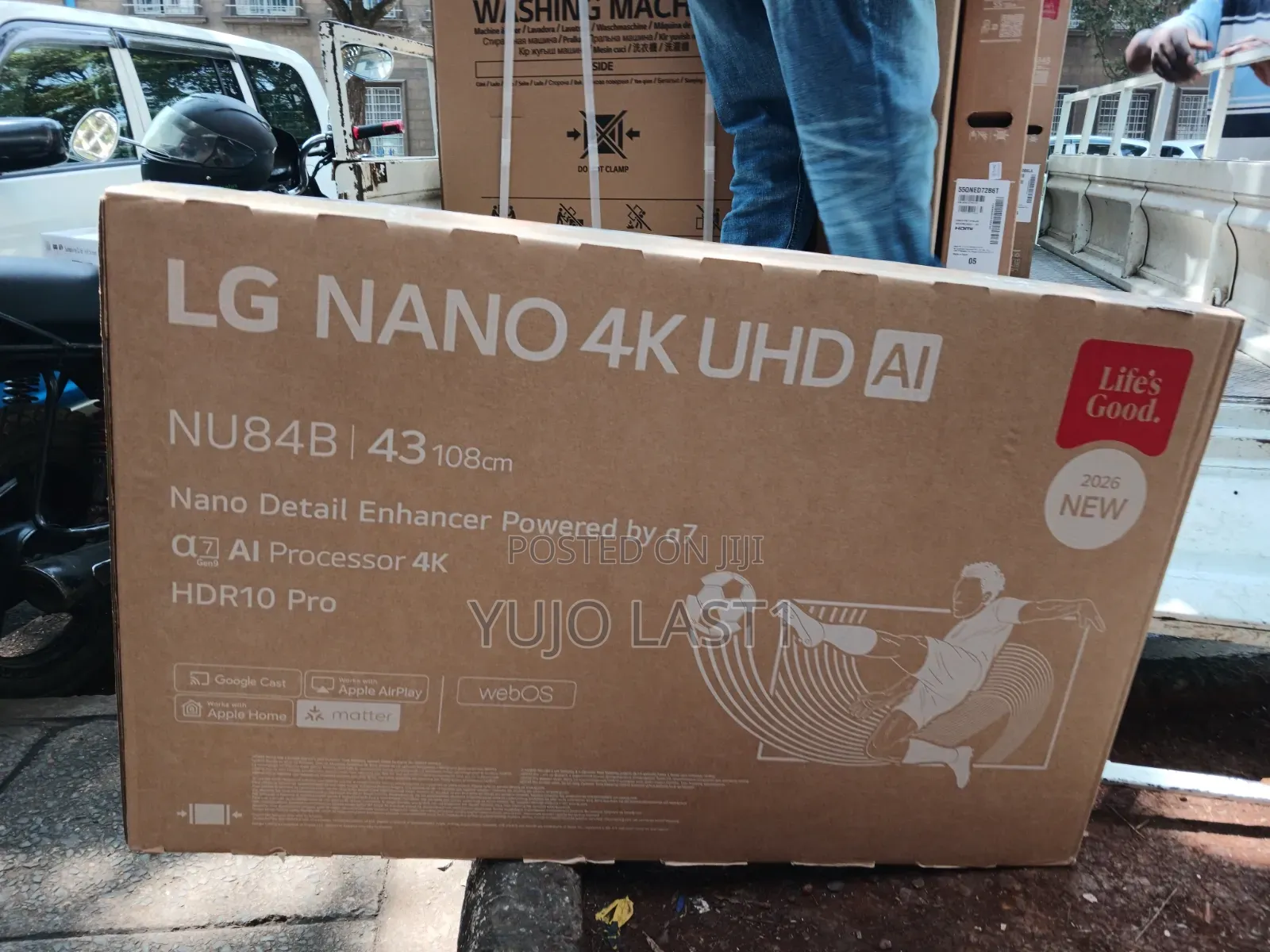 43 Inch LG Nano Ai Nu84 Smart TV 2026