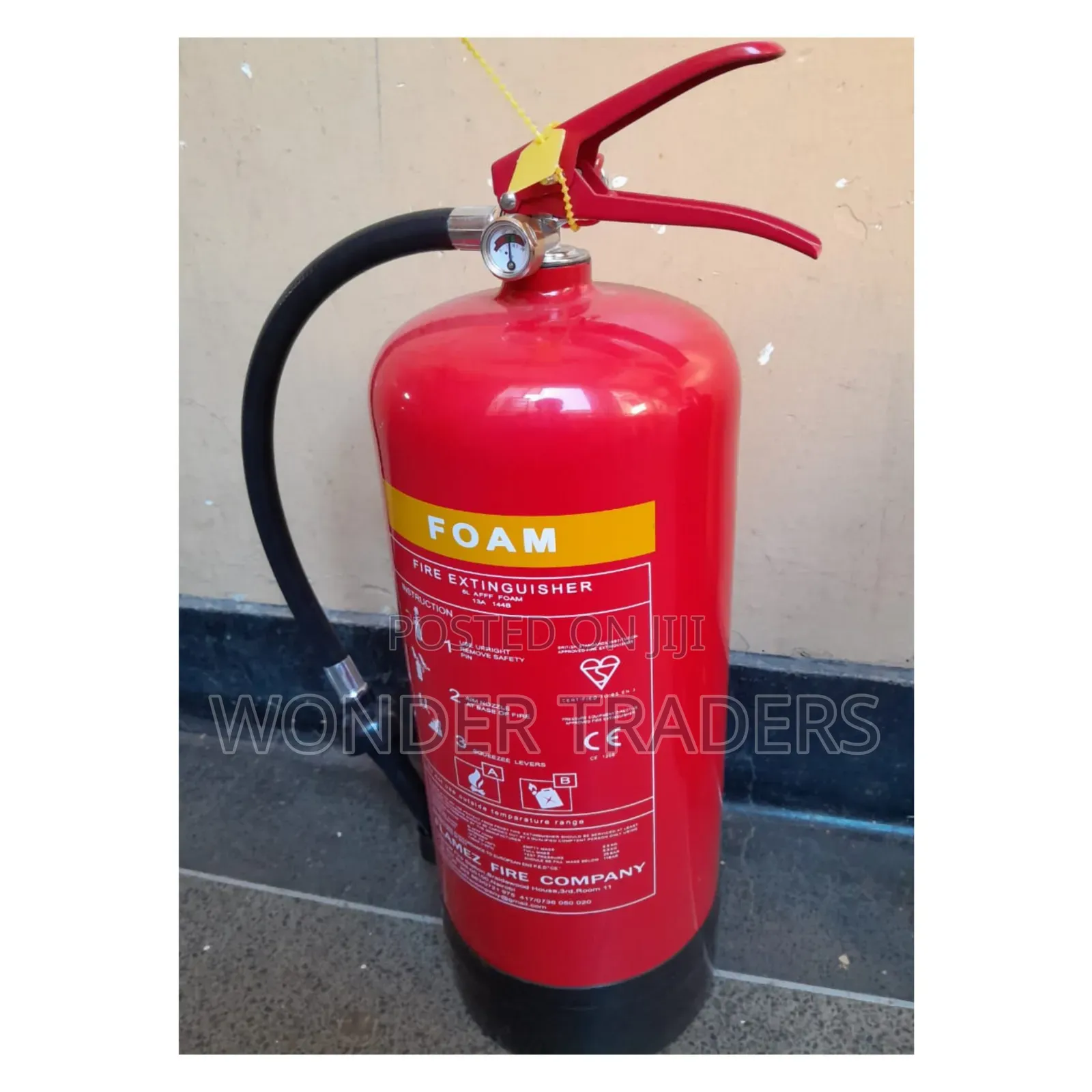 Foam Fire Extinguisher 6 Litres Foam