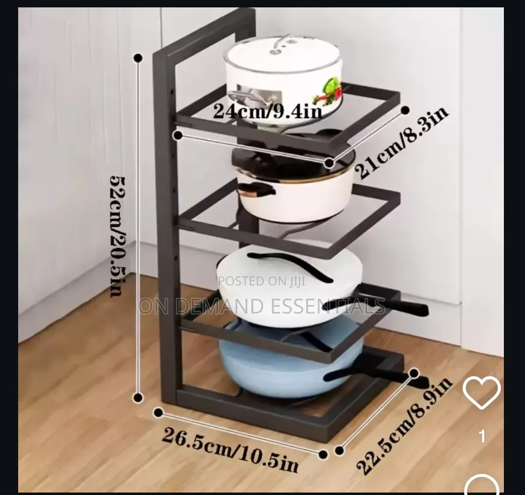 4 Layer Pot Rack