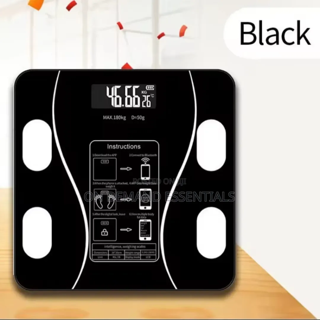 Bluetooth Bmi Rechargeable Weighing Scale