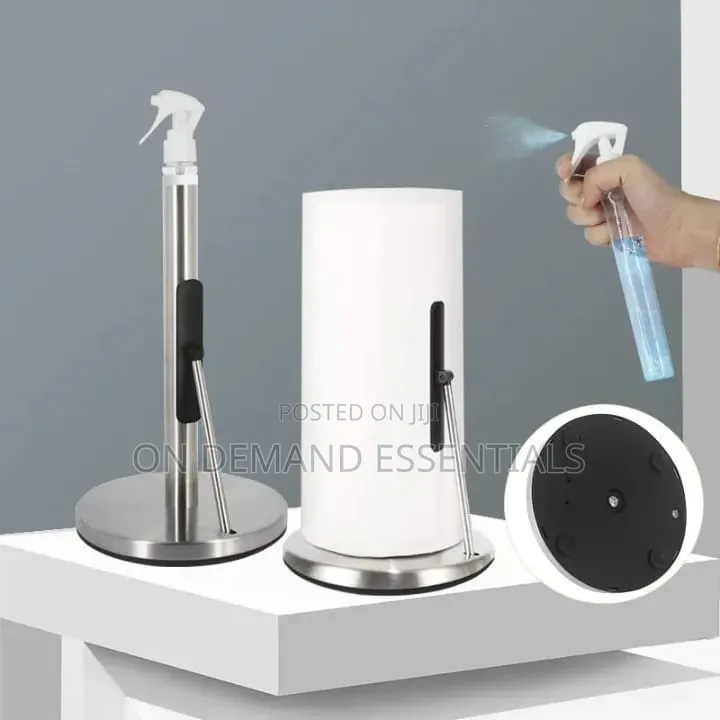 2-in-1 Paper Holder Spray Bottle