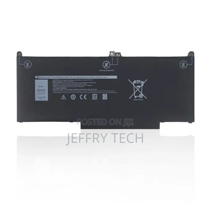 MXV9V Replacement Battery for Dell Latitude Inspiron Series - Black
