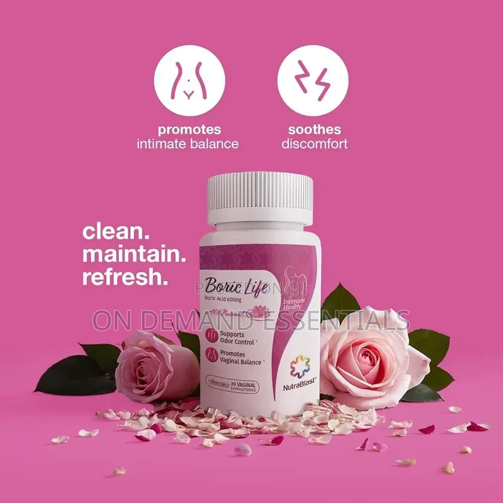 Intimate Health - Boric Acid Vaginal Suppositories