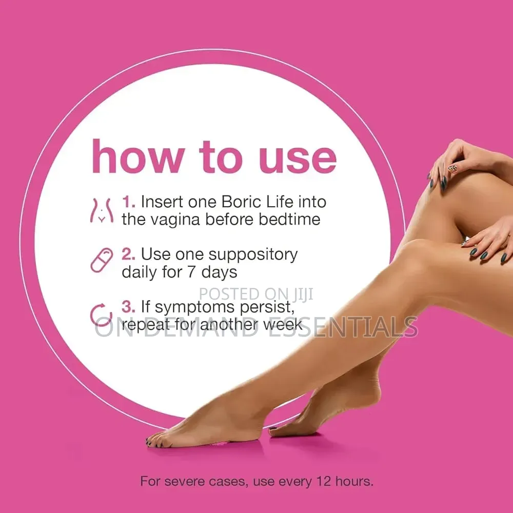 Intimate Health - Boric Acid Vaginal Suppositories