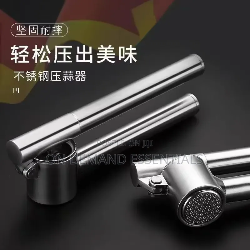 Stainless Steel Garlic Crusher