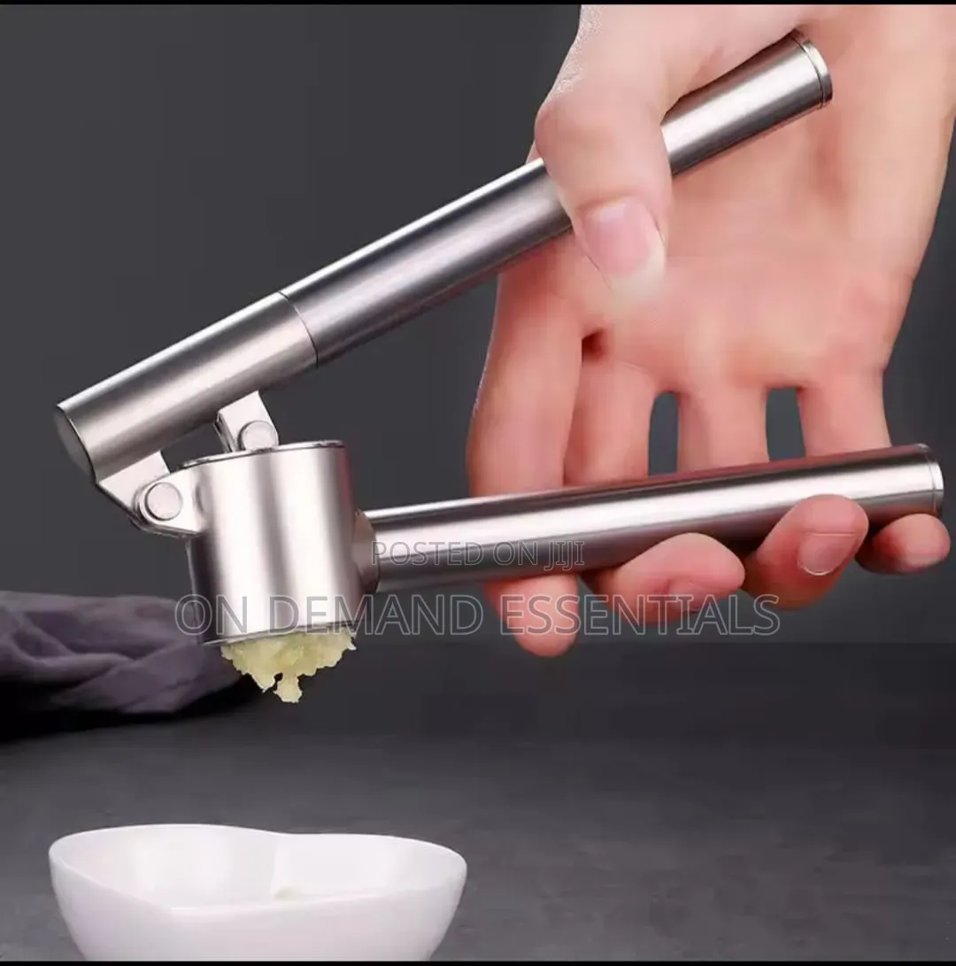 Stainless Steel Garlic Crusher