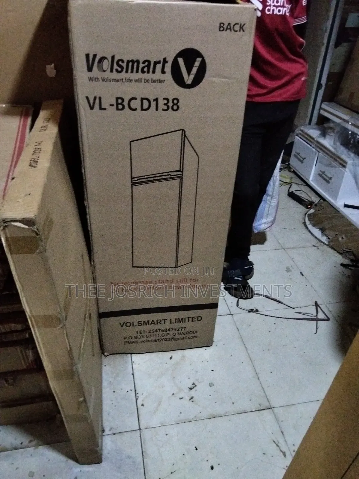 Volsmart 138 Litres Double Door Refrigerator