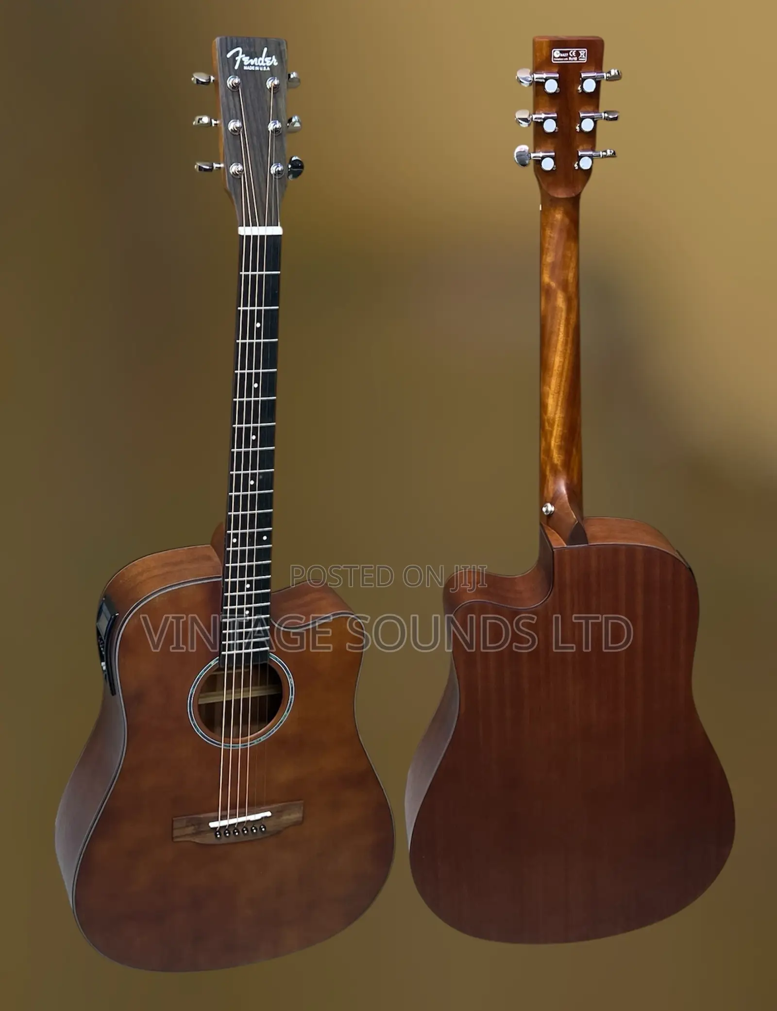 Fender CD-60 Acoustic-Electric Guitar – Solid Spruce Top