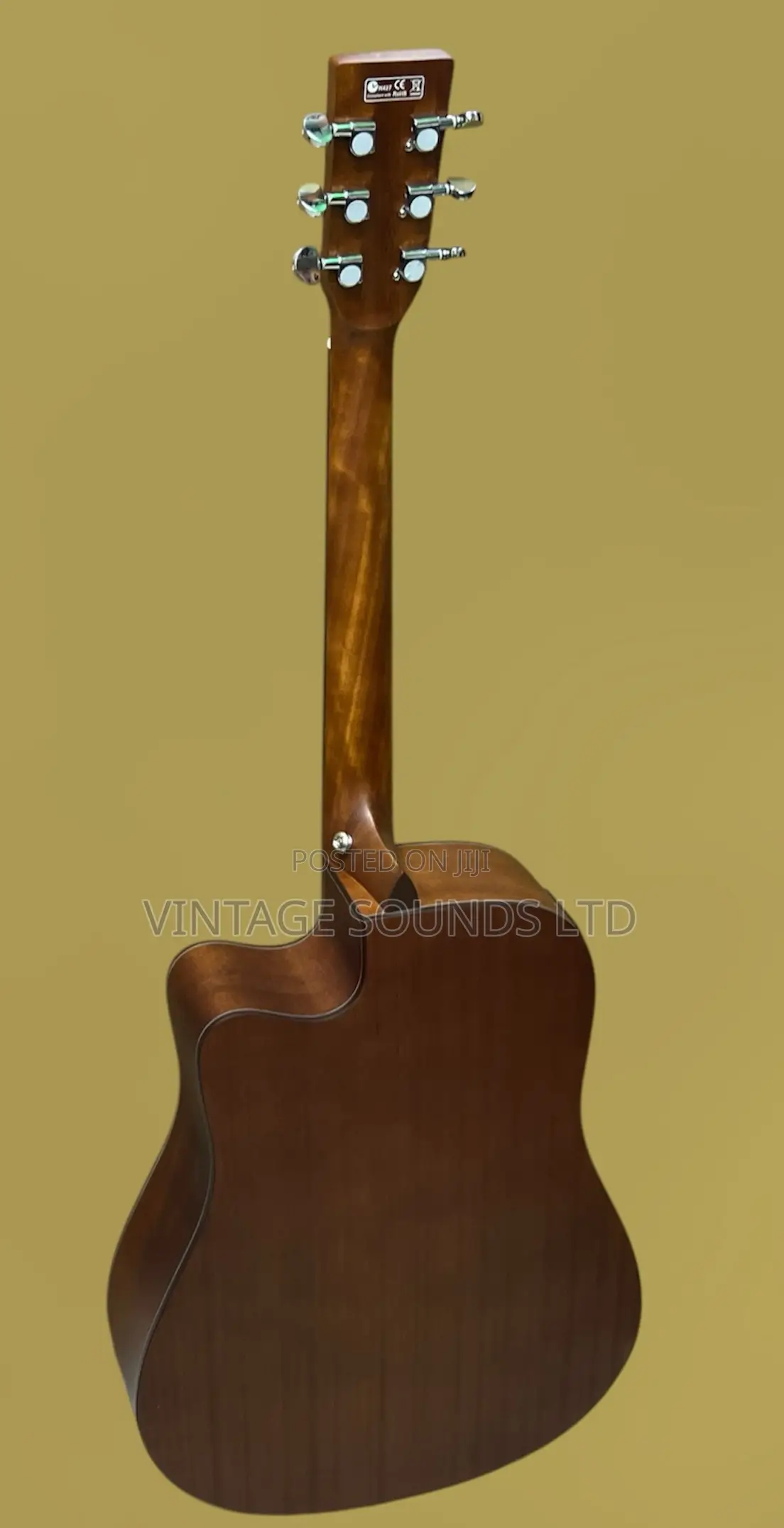Fender CD-60 Cutaway Semi-Acoustic Guitar With Built-in Tuner