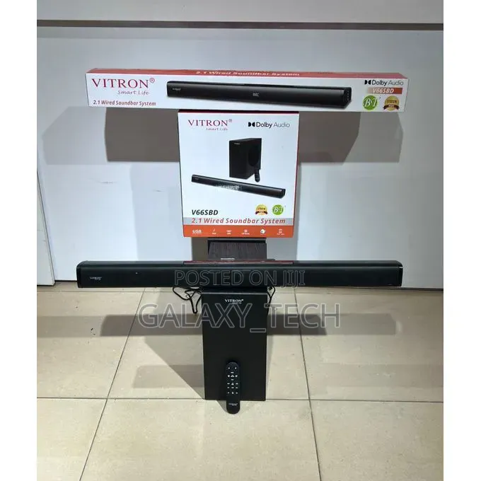VITRON V66SBD 2.1 Wired Soundbar Systems
