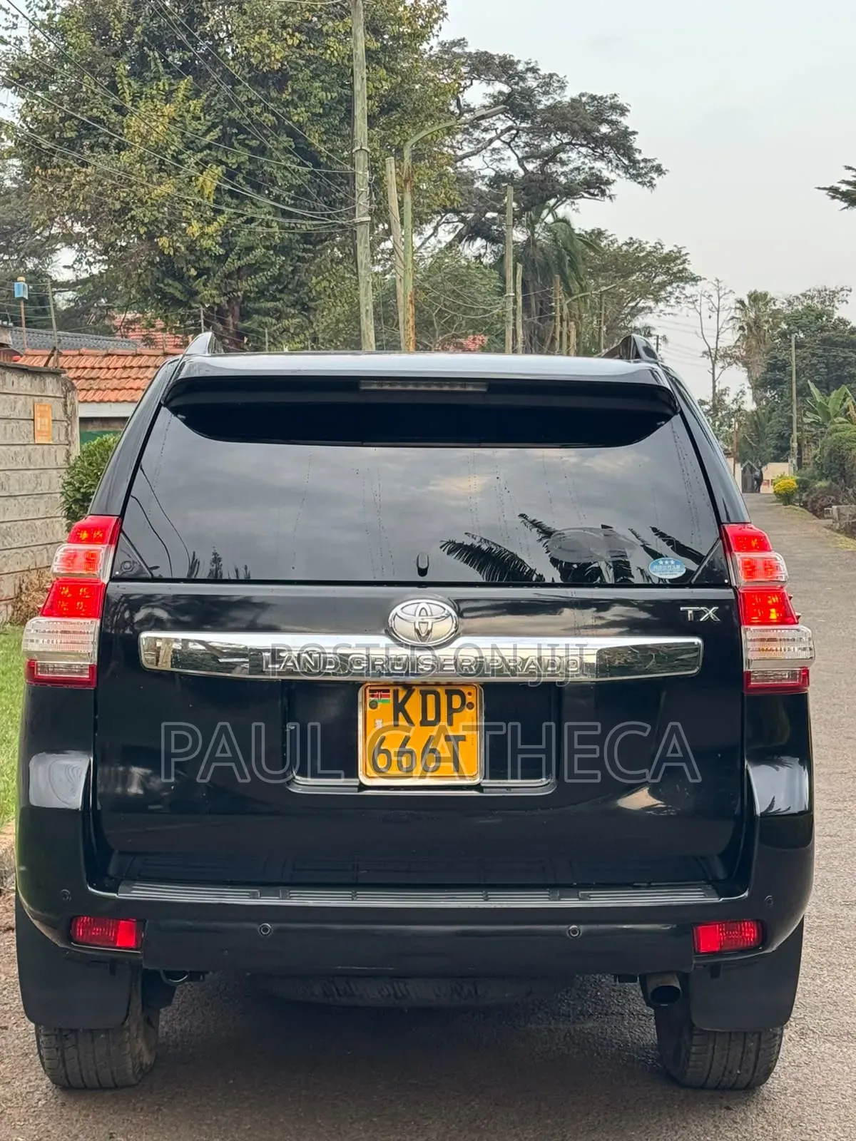 Toyota Land Cruiser Prado 2017 Black