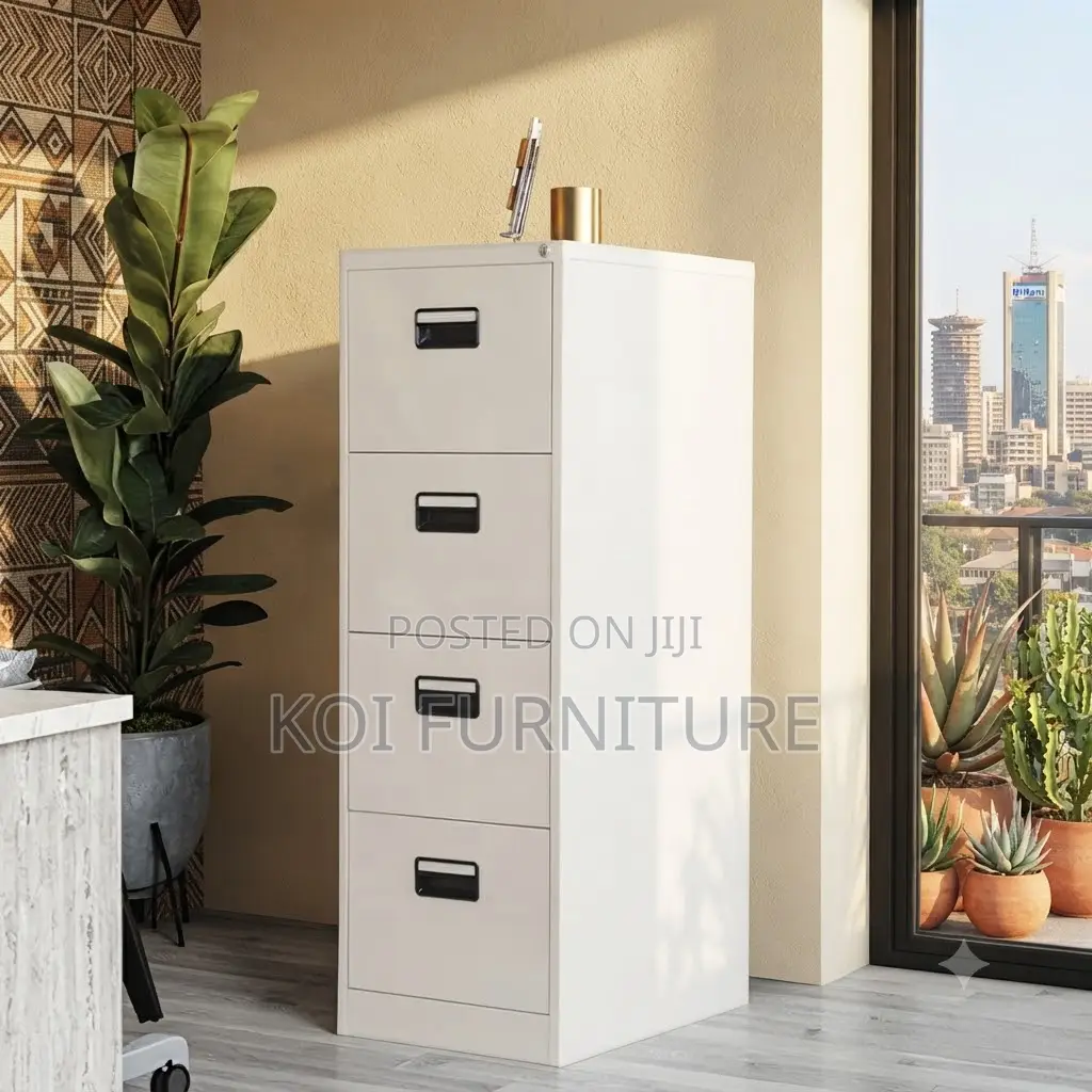 Office Cabinet; Lateral /Vertical Filing Cabinet With 4 Drawers