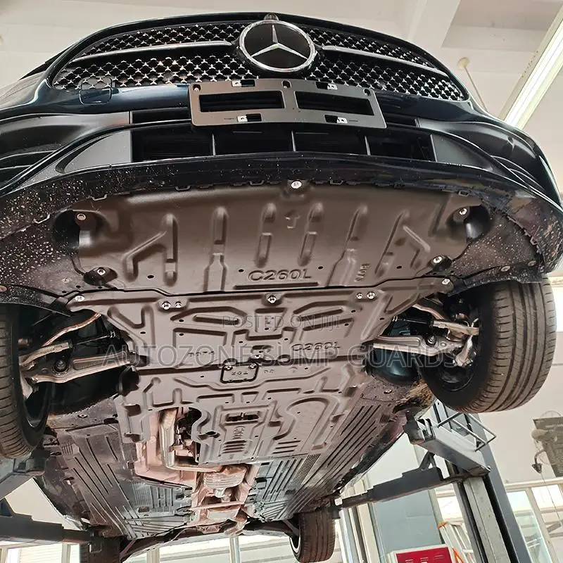 vMercedes-Benz GLE Prefabricated Steel Sump Guard New STOCK