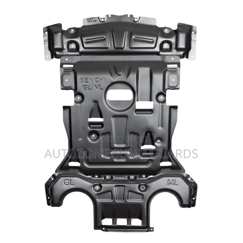 vMercedes-Benz GLE Prefabricated Steel Sump Guard New STOCK