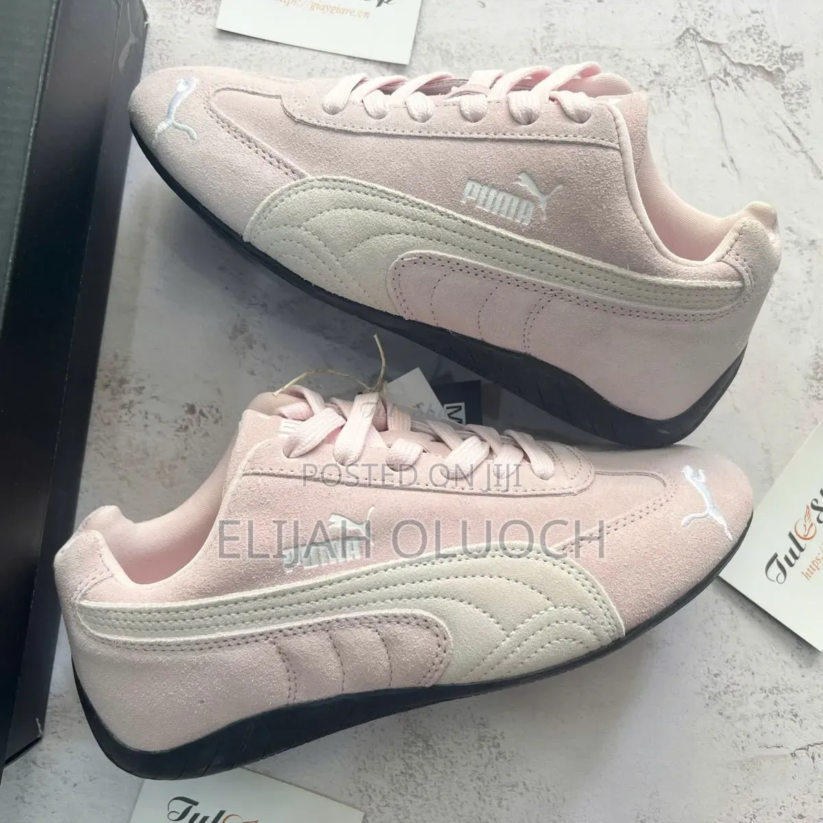 Puma Speedcat OG “ Cloud Pink “ Quality Leather Size 37-42