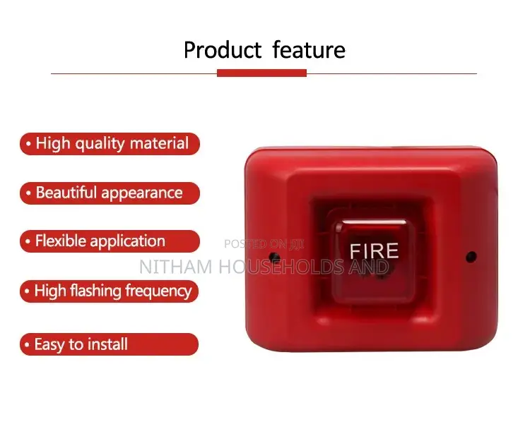 Conventional Fire Strobe Sounder