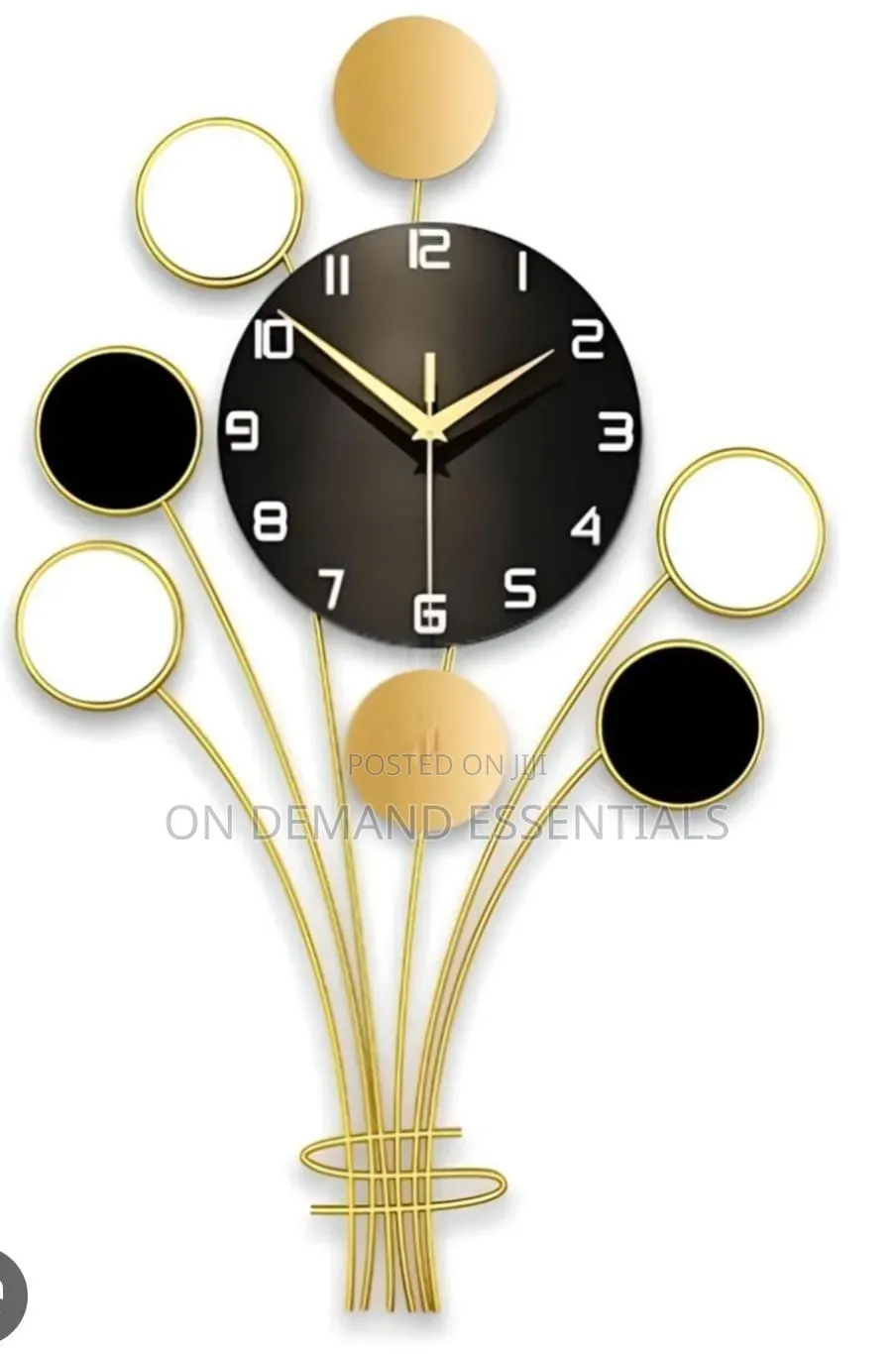 Geometric Shaped Wall Clock 
Home Decor